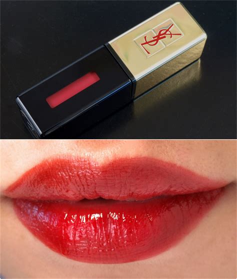 yves saint laurent rouge pur couture glossy stain lip swatches|yves saint laurent lipstick shades.